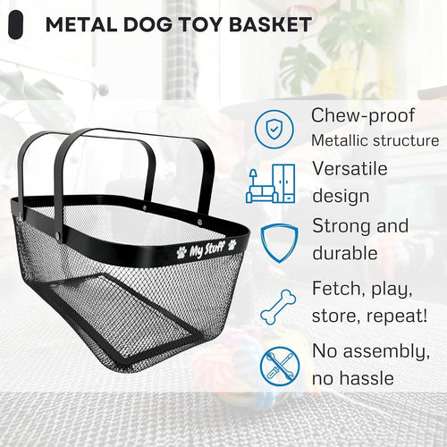 16x9.5 Dog Toy Basket