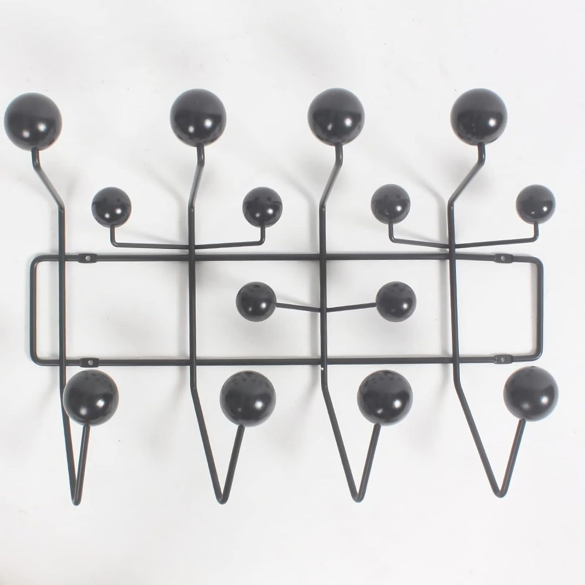 Black Wall Mount Hang it All Coat Rack