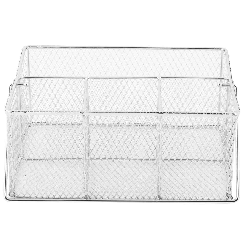 9.375x6.875 Mesh Flatware Basket