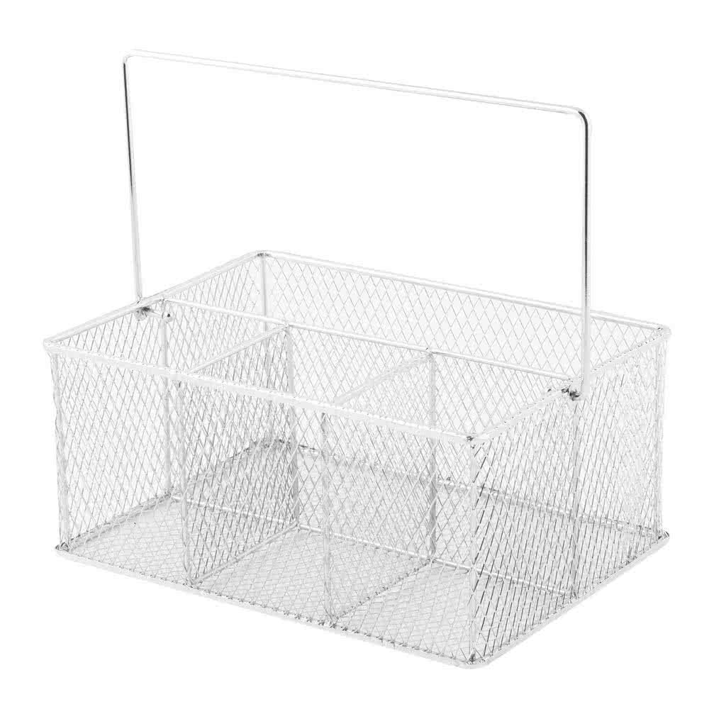 9.375x6.875 Mesh Flatware Basket