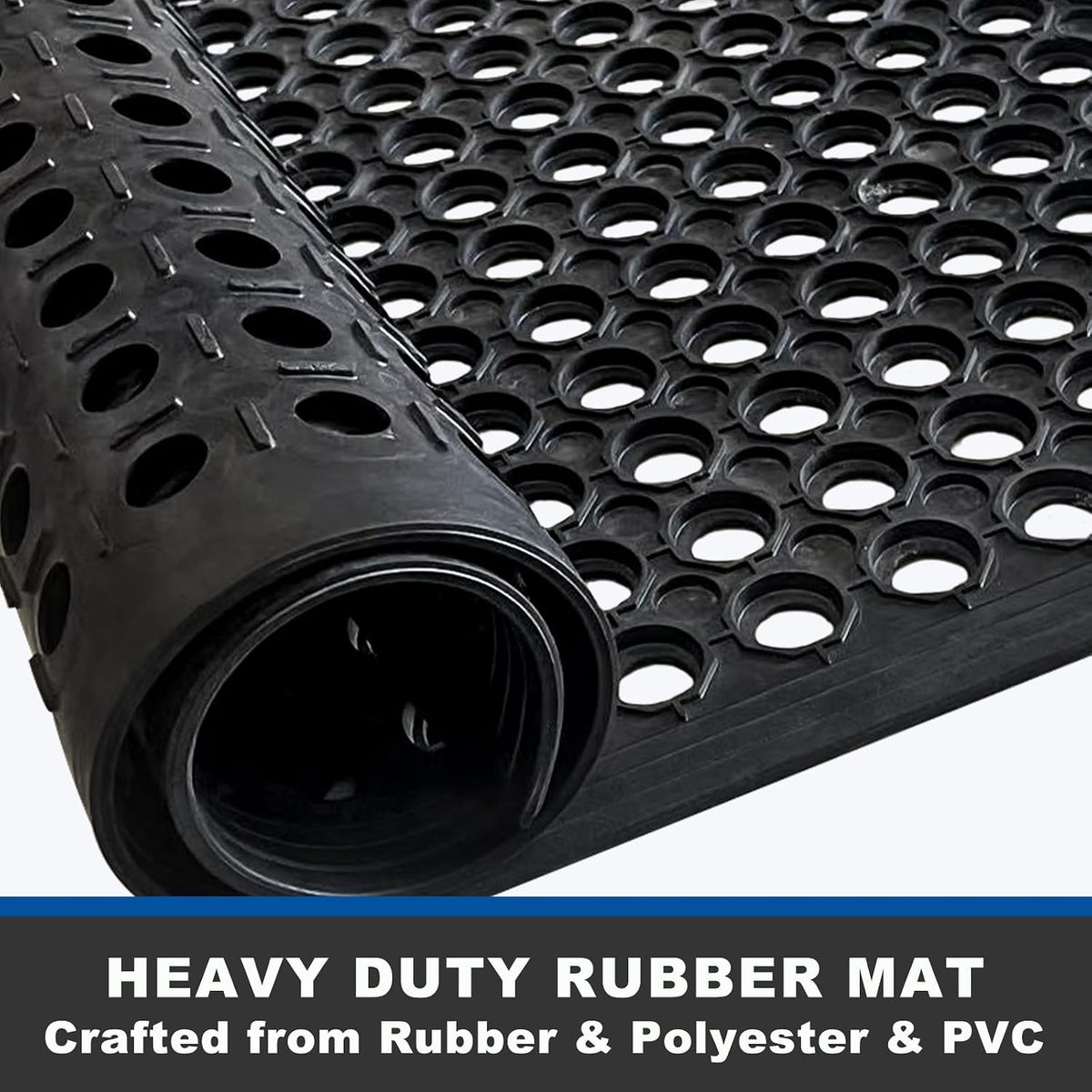 60x35 Heavy Duty Drainage Rubber Mat