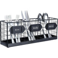 Wall Mounted Metal Utensil Organizer