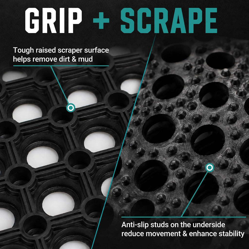 24x31 Non-Slip Drainage Mat