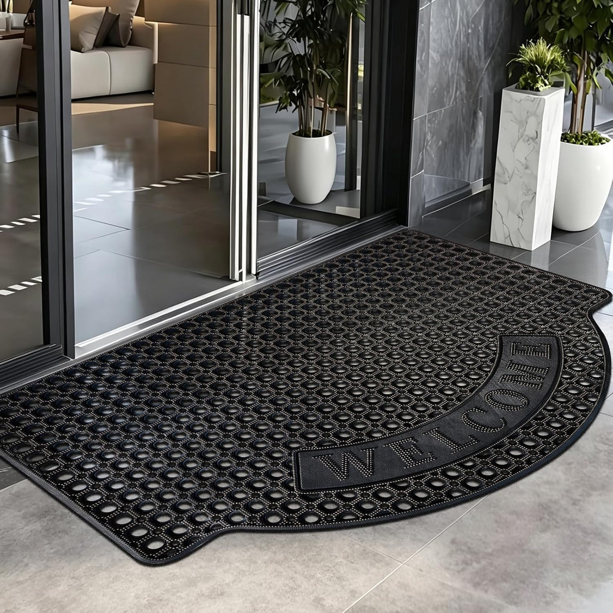 31x47 Anti Slip Rubber Door Mat