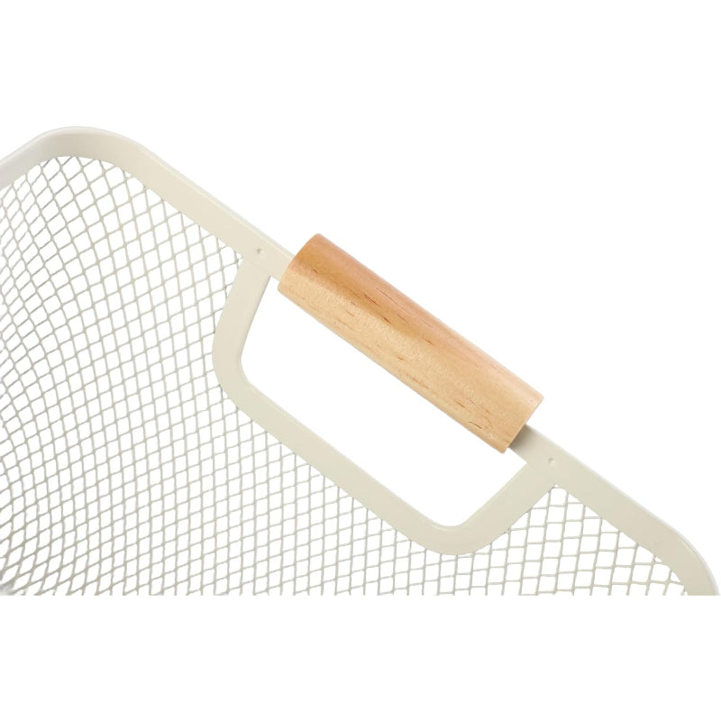 2Pack Off White Mesh Baskets