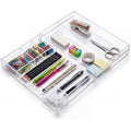 Small 11 Compartment Acrylic Drawer Organizer