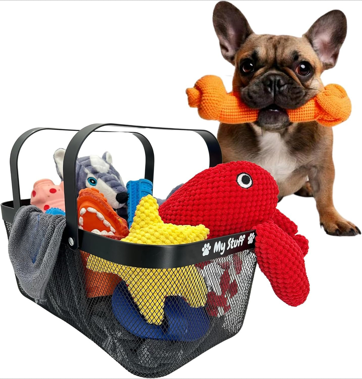 16x9.5 Dog Toy Basket