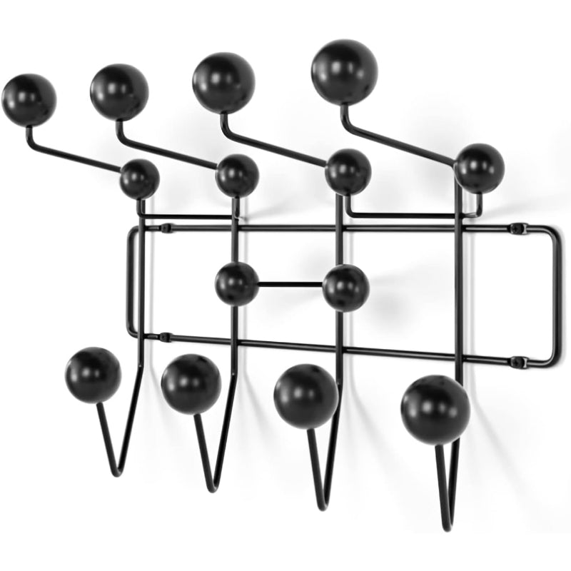 Black Wall Mount Hang it All Coat Rack